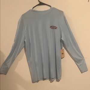 Quiksilver Sky Blue Long Sleeve Shirt